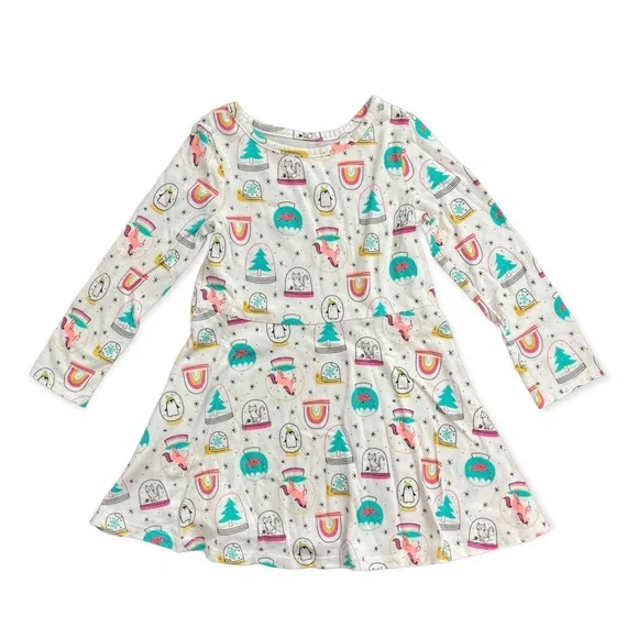 Cat & Jack | Dresses | Cat Jack Winter Snowglobe Dress Girls 4t | Poshmark